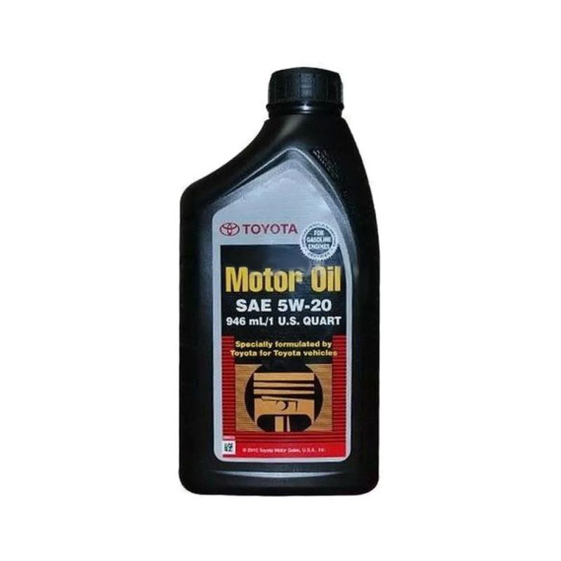 МАСЛО МОТОРНОЕ TOYOTA MOTOR OIL SAE 5W20 API SN