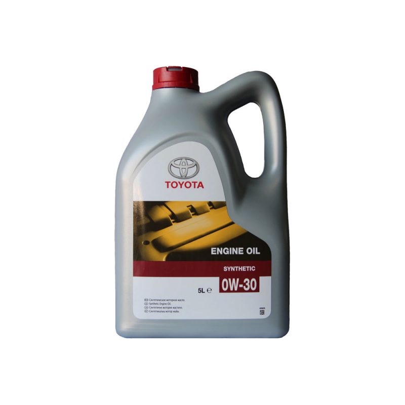 МАСЛО МОТОРНОЕ TOYOTA MOTOR OIL 0W30 SL/CF (5Л)